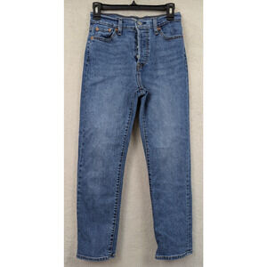 Levi's Blue Straight Leg Women's Jeans